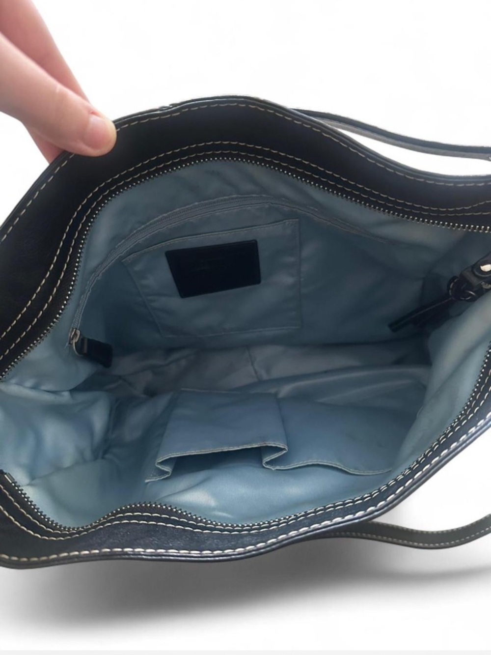 Vintage Coach Signature Zoe Hobo Bag D1082-F14710 - Picture 5 of 5